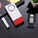 1X(Home Security Alarm Rood Flash With Sound Window Door Magnet Sensor Dete