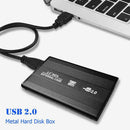 2.5 inch SATA USB2.0 Hard Disk Case 480Mbps External Hard Drive Enclosure