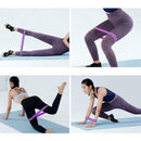 5Pcs Resistance Strength Rubber Band Loop Elastic Exercise Yoga Fitness O1E4