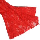 Sexy Belly Dance Dancing Lace Blouse Choli Top Bra Dancewear Costumes-Red