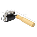 Hard Rubber Roller Wooden Handle Printing Ink Brayer Artists Art Tool (S) A