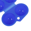 1pc Outdoor Folding Camping Shatter-Proof 2 Eggs Storage Box Carrier Holder 3C