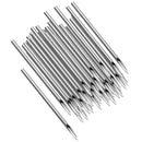 100x Stainless Body Piercing Needles 16G for Lip Nipple Nose Body Art Tool