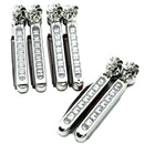 2x Wind  8 leds car daytime running light fog warning auto head lamp ME