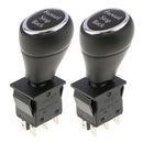 2PCS Joystick Switch Replacement Push Rod Switch Forward Stop Back 6 Pin 3