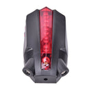 Rear Bike Bicycle Tail Light Beam Safety Warning Red La&+