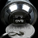 Door Cabinet Drawer Security Cylinder Cam Lock Camlock w 4 Keys 2pcs L4E5