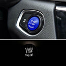 Start Stop Engine Button Switch Cover for BMW X5 E70 X6 E71 3 Series(Blue)