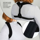 Adjustable Elastic Posture Corrector Back Shoulder Compression Brace Belt C