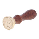 Animal Pattern DIY Retro Customs Insurance Wax Seal Stamp with Handle(F161) A