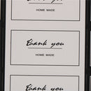200*Thank you Seal Stickers DIY Hand Made For Gift Cake Baking Label Hang Tag Gw