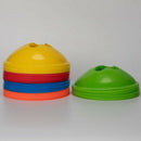 50-Pack Soccer Disc Cones,More Thicker Flexible Multi Color Cone for Agilit