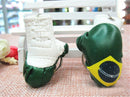 Simulation Boxing Gloves Keychain Pendant Sporting Gloves Keyring Gift Toys 3C