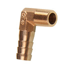 10x 1/4 BSP 12mm Elbow Male Barb Hose Tail Fitting Fuel Air Gas Hose Fitting