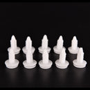 10x White Interior Door Trim Panel Clips Fasteners For Dodge Ram-PNA_3C