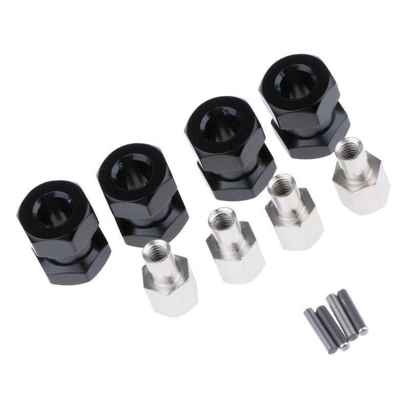 16pcs 12mm Wheel Hex Hub 15mm Combiner Adapter for Wraith AXIAL SCX10 D90 RC Car