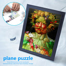 1000pcs DIY Flower Fruit People Puzzle Educational Learning Assembling Toys