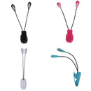 Novelty LED Clip-on Music Stand Lamp Light Reading Light Illumination 4 LED