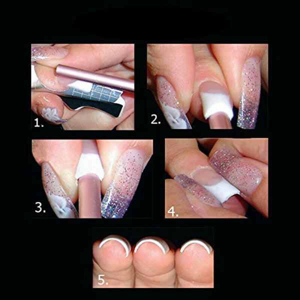 3PCS Nail Art C Curve Rod Stick Set Crystal Acrylic Rhinestone Design For A Q7P2