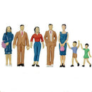 14 Pack 1:25 People Mini Figures Models People for Train Layout Accessories