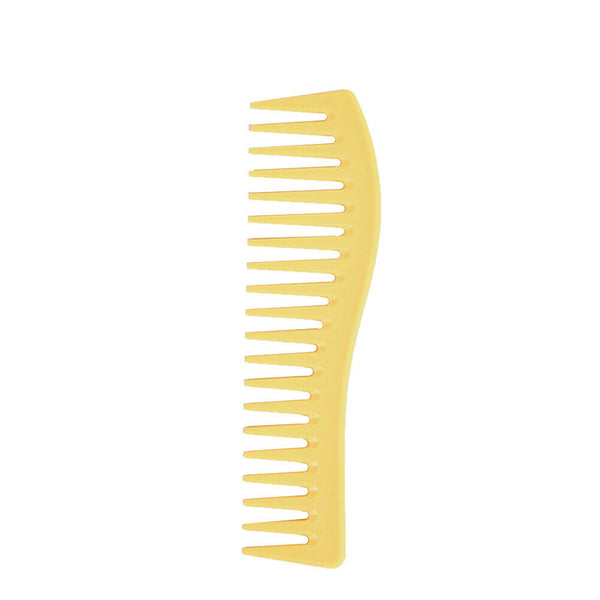 Hairdressing Comb Hair Styling Hand Grip Comb Hair Salon Tools (Yellow) A#S