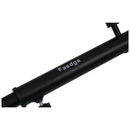 Fasdga Black Collapsible Iron Tripod Guitar Stand with Protective Velveteen