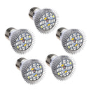 Set of 5 E27 10W Full Spectrum LED Growing Light Bulb Lamp For Flower Indoor