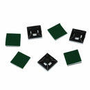 13mm x 13mm Plastic Cable Wire Tie Self Adhesive Base Black 100 Pieces E6A2