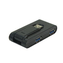 High Speed USB 3.0 4 Ports External Hub Splitter Adapter for PC Laptop Desktop