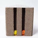 Cat Scratch Board Wedge Shaped Corrugated Cardboard Natural Cat Scratching