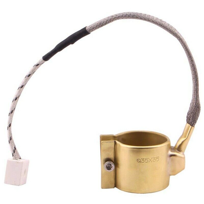 110V 380W 35mmx35mm Injected Mould Heating Elements Brass Band Heater for I U2R1