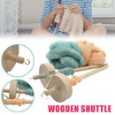 Drop Spindle Top Whorl Yarn Spin Hand Carved Wooden Tool Gift For Beginners Q4K6