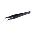 2pcs Anti-static Elbow and Straight Stainless Steel Tweezers Cake Mo3c