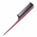 Hair Combs - Fine Tooth Wooden Tail Comb - No Static Purpleheart Wood Comb  D1R4