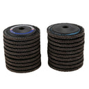 20 Piece Set 100mm / 4Inch Flap Disc Sanding Sanding Disc 80 Grit Wood Meta