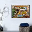 5D DIY Full Drill Diamond Painting Animals Cross Stitch Embroidery Mosaic