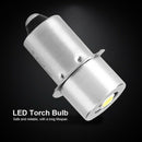 2Pcs 1W P13.5S Led Flashlight Bulb, 100-110Lm 2700-7000K Replacement Bulb T B6G3