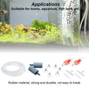 13pcs/Set Oxygen Airline Tubing Rubber 4m Hose Portable Fish Tank Home Aquarium