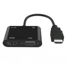 Full HD HDMI Male to VGA Female Video Adapter