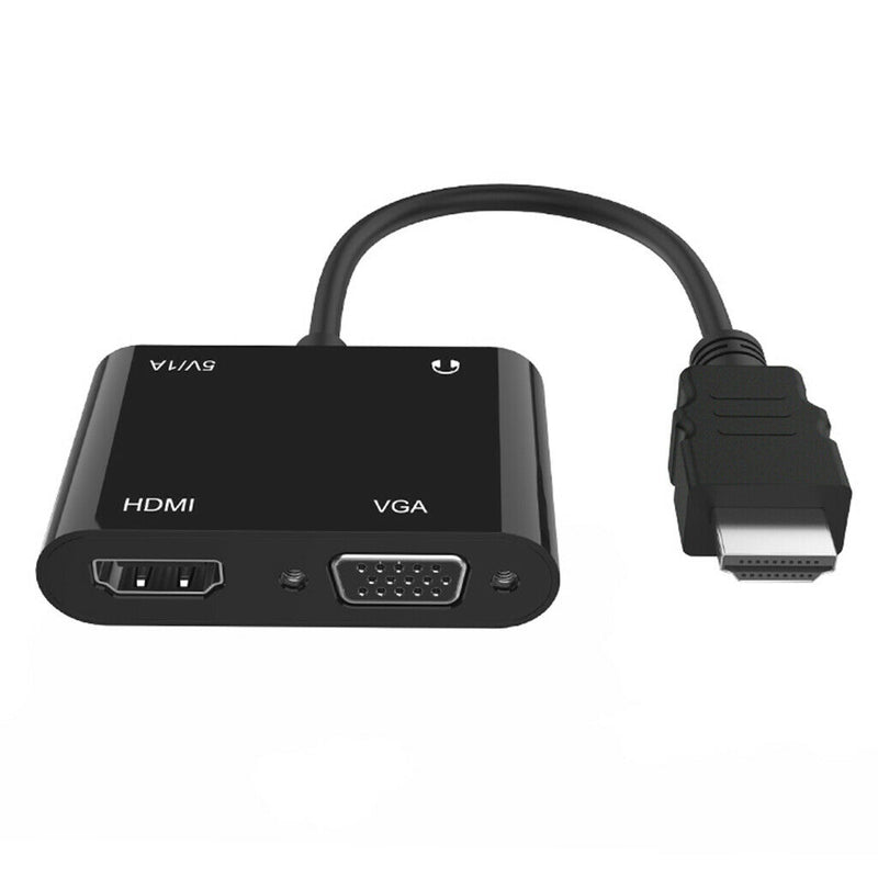 Full HD HDMI Male to VGA Female Video Adapter