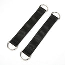 2pcs Fitness Hanging Belt Sandbag Pull Up Rope Straps Gym Workout Equipment A