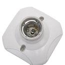 E27 Lamp Holder E27 Bulb Holder Lamp Socket Ceramic Lamp Bulb Socket Lamp B 3C