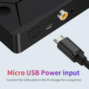 Bluetooth 5.0 Audio Transmitter 3.5mm AUX Coaxial Optical Fiber Ad Jack P9M2