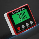 Mini Lcd Digital Inclinometer Protractor Bevel Angle Gauge Magnet Base Grac