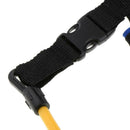 Stationary Swimmer Training Ankle Strap Swim Lap Training Belt New Yellow