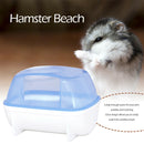 Hamster Cage Bathroom Bathtub Toilet Plastic Small Pet Sauna Bath Basin A