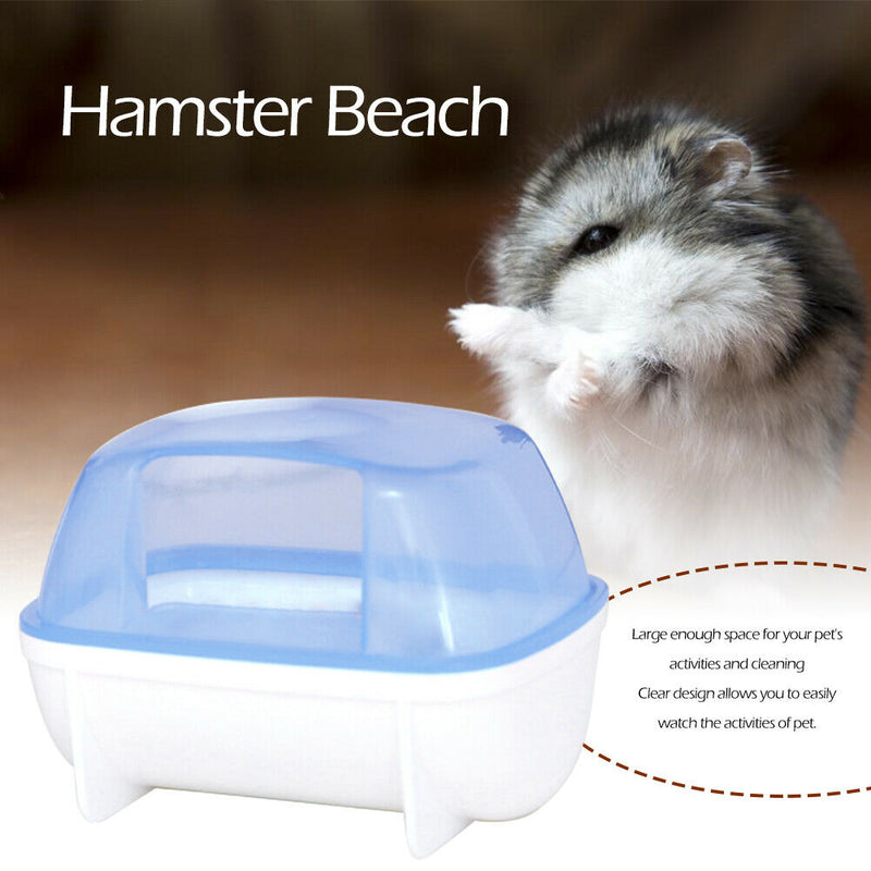 Hamster Cage Bathroom Bathtub Toilet Plastic Small Pet Sauna Bath Basin A
