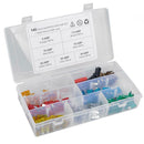 140pcs Assorted Standard Blade Fuses 5A 7.5A 10A 15A 20A 25A 30A w/ Box