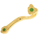 1pc Alloy Fengshui Golden Ruyi Ru Yi Scepter for Home Office Decoration Gift