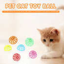 Cat Interactive Pet Playing Hollowed Bell Toys Training Scratch Rattle Ball